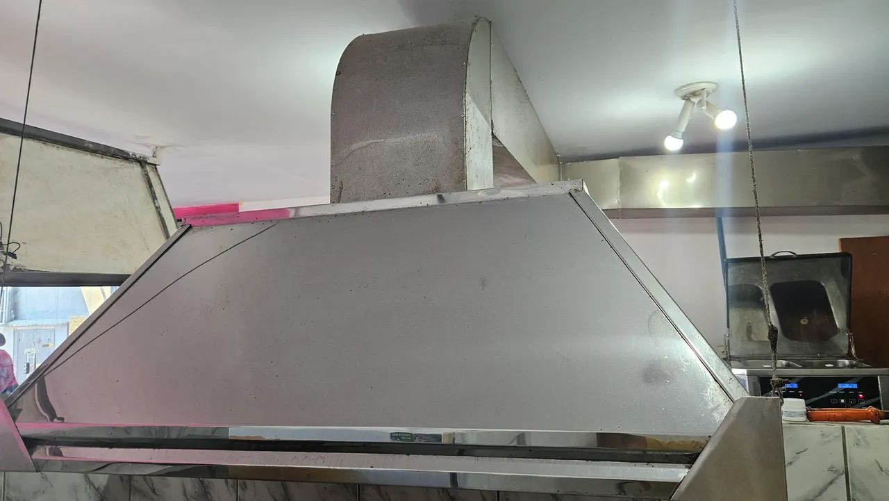 Oportunidade | Coifa completa 100% inox - Foto 2