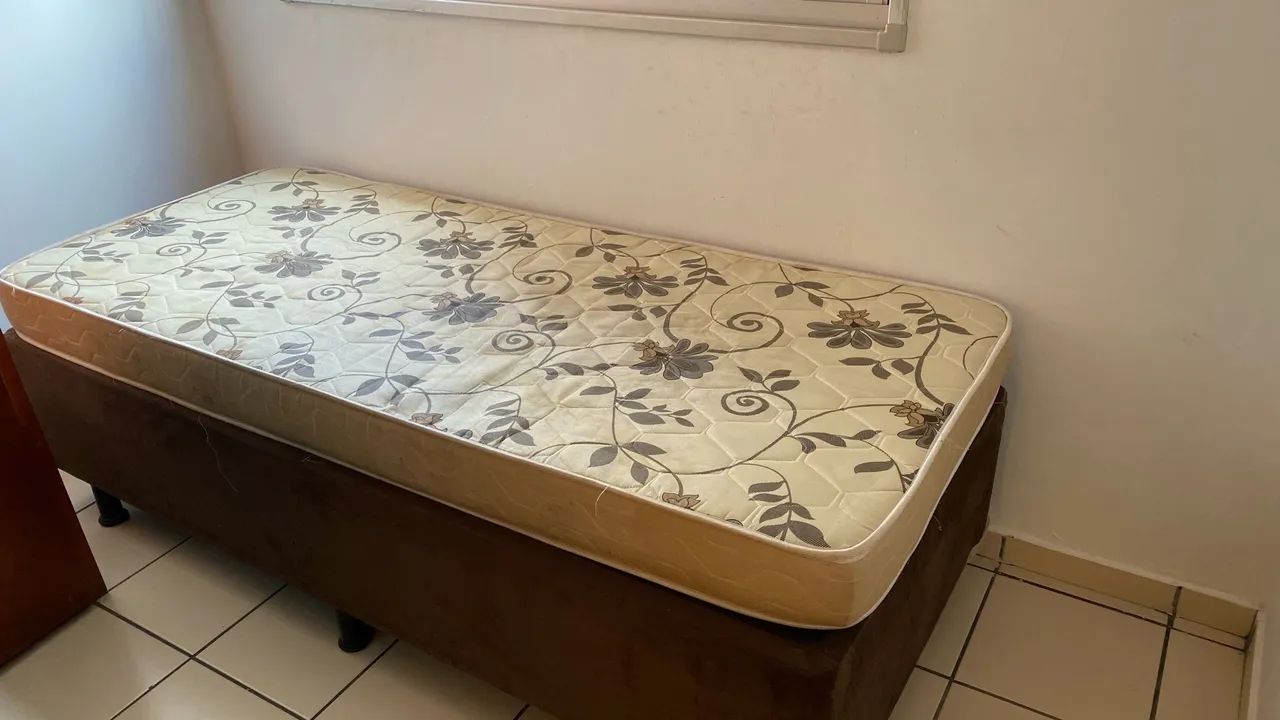 Cama box de solteiro 