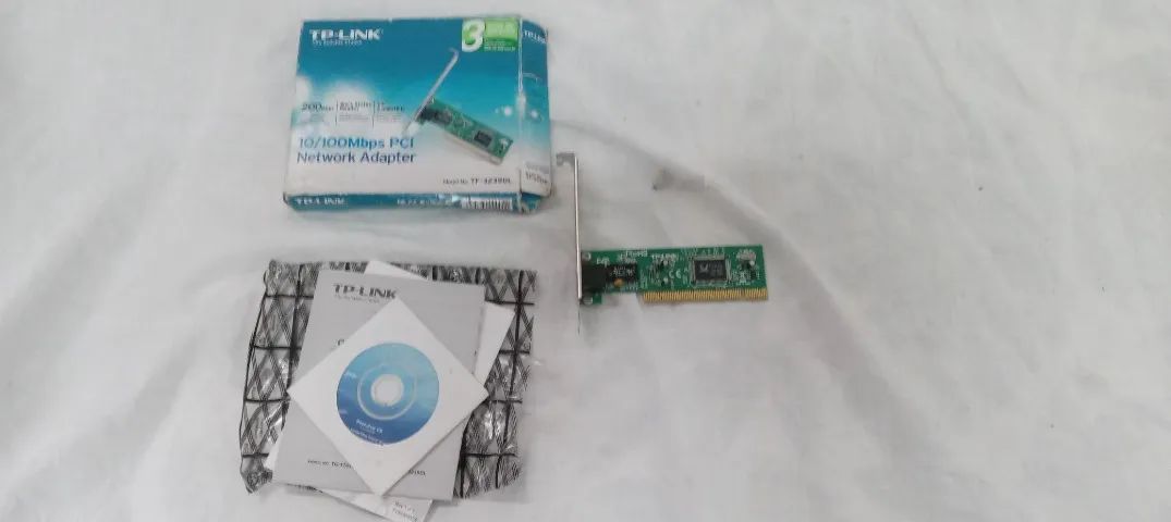 Coisas de info - 2 Placas Rede PC (NOVAS) + Extensor usb (NOVO) + 2 Docas Caddy Notebook - Foto 2