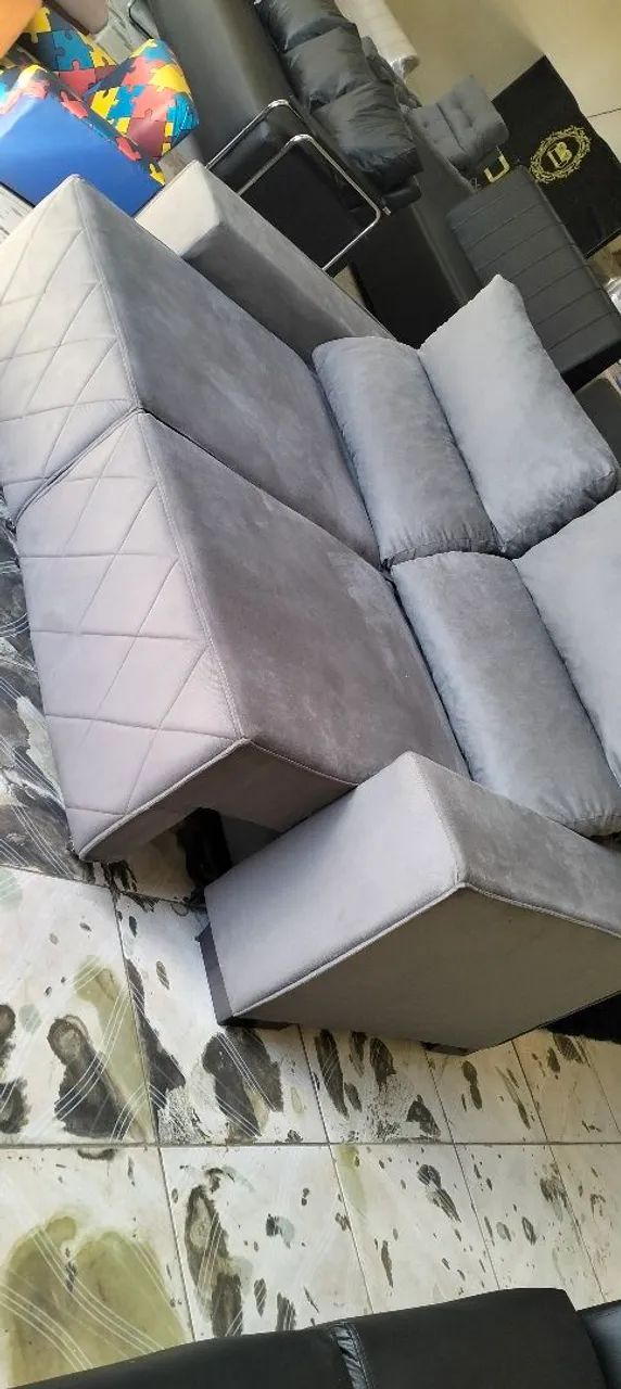 Sofá retrátil, reclinável disponível pronta entrega  - Foto 2