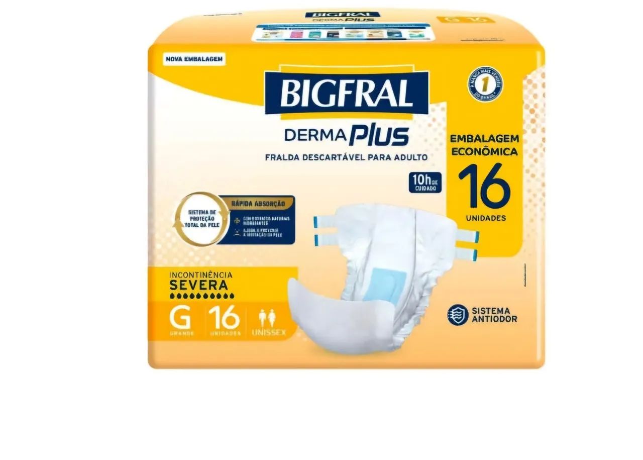 Fralda Marca Bigfral Dermaplus