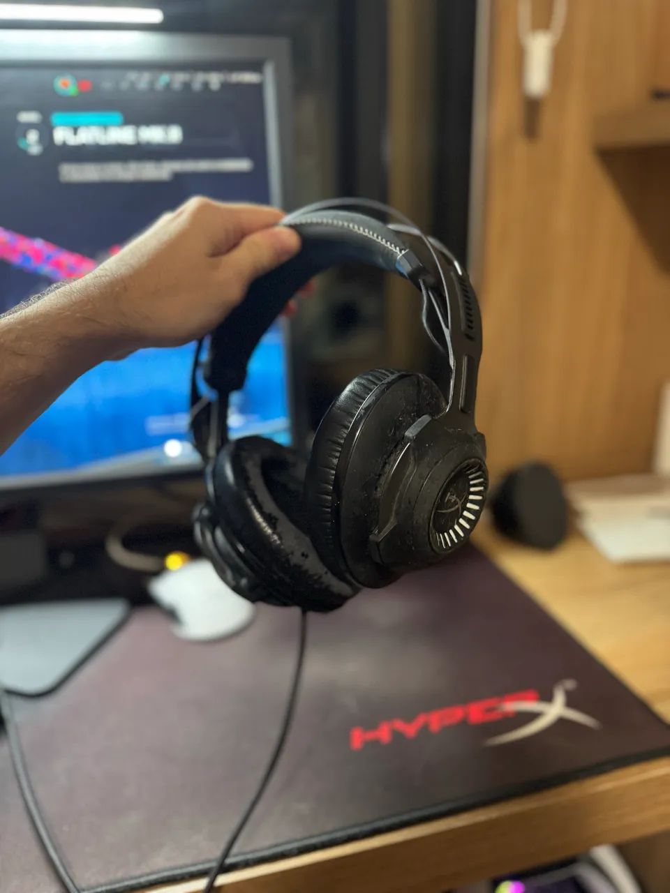 Headset gamer Hyperx Cloud Revolver (com caixa) - funcionando 100% - Foto 5