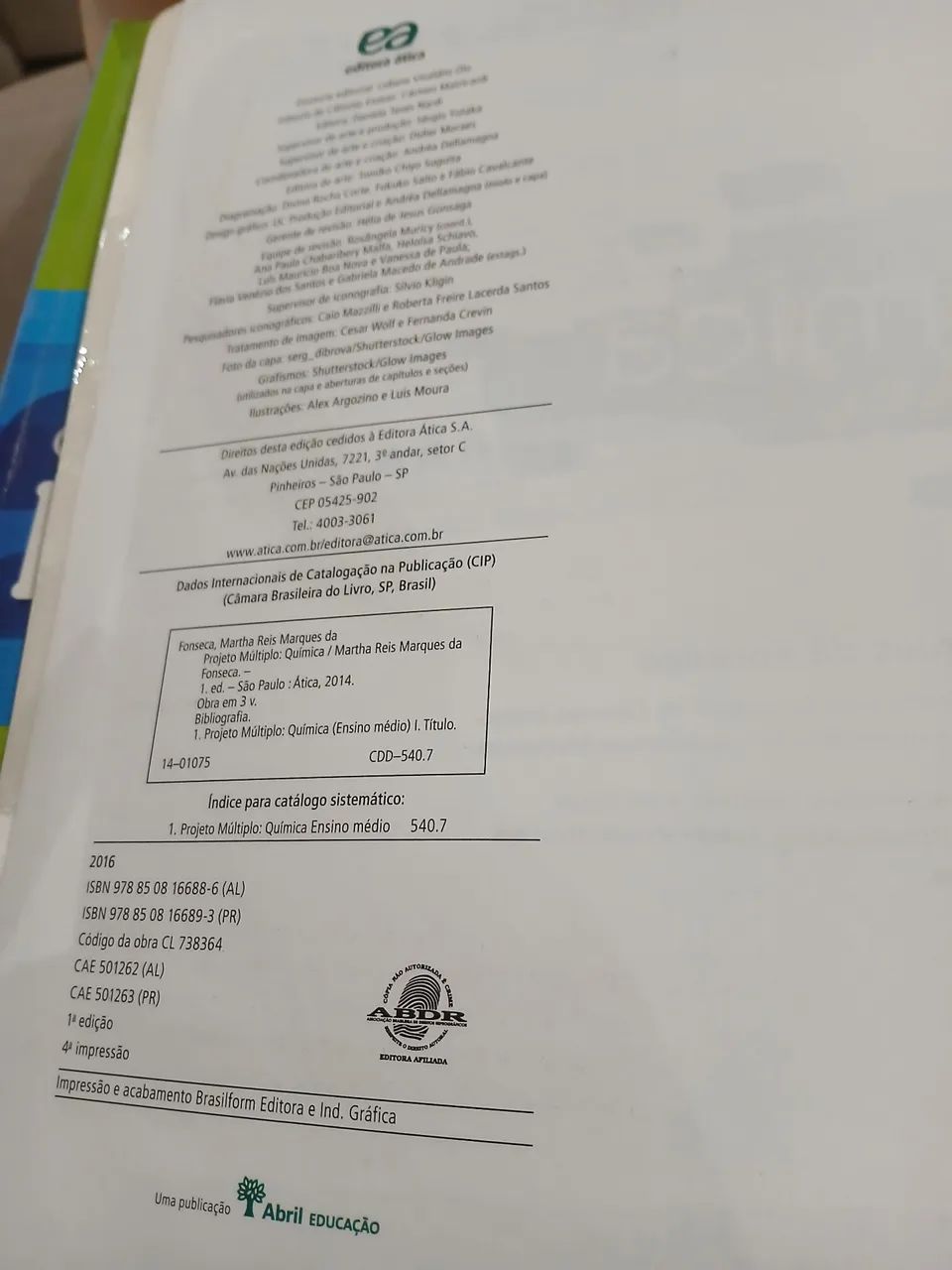 Livro Quimica Projeto Múltiplo - Volume 2 - Foto 3