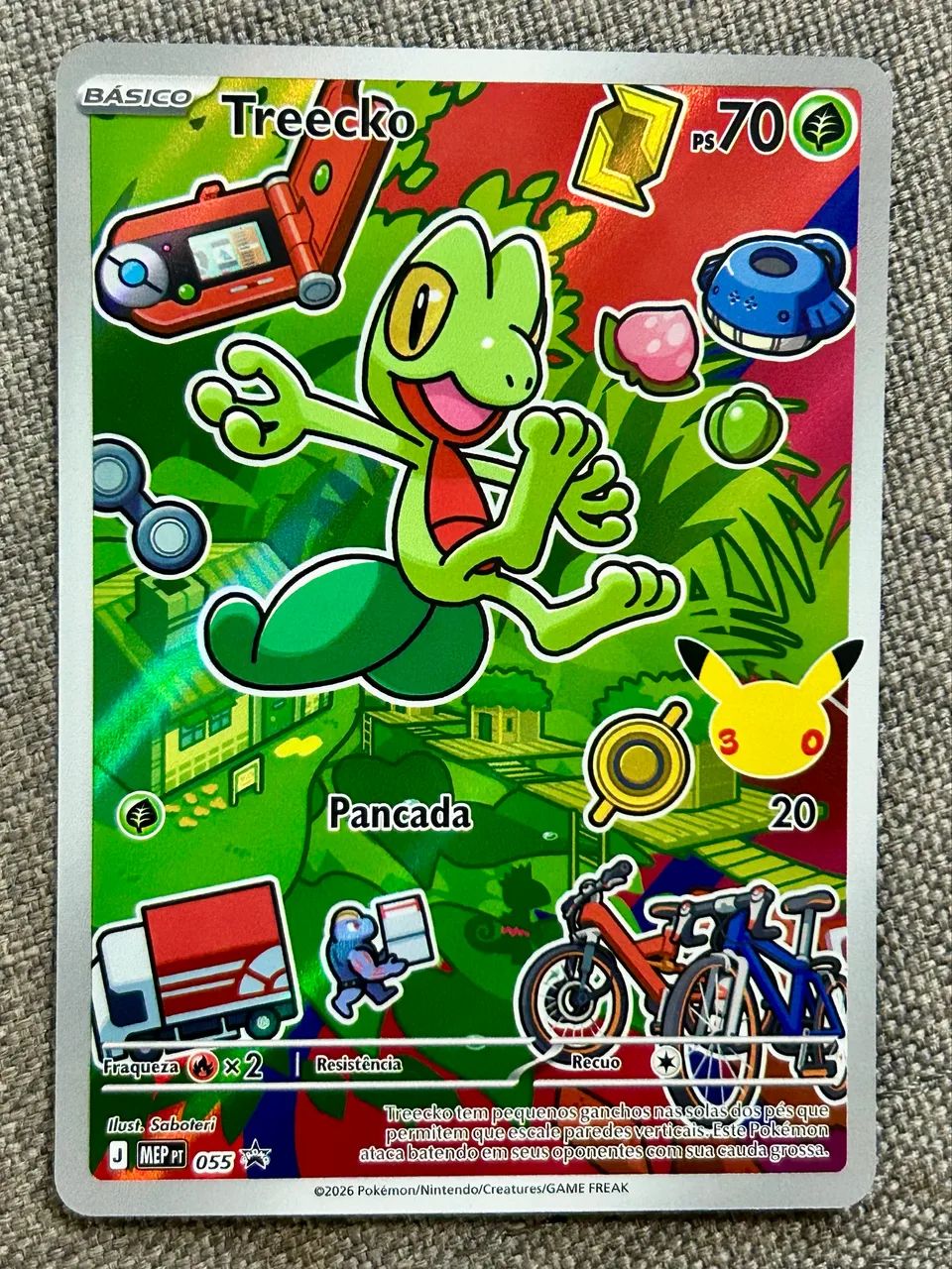 Carta Pokémon Treecko