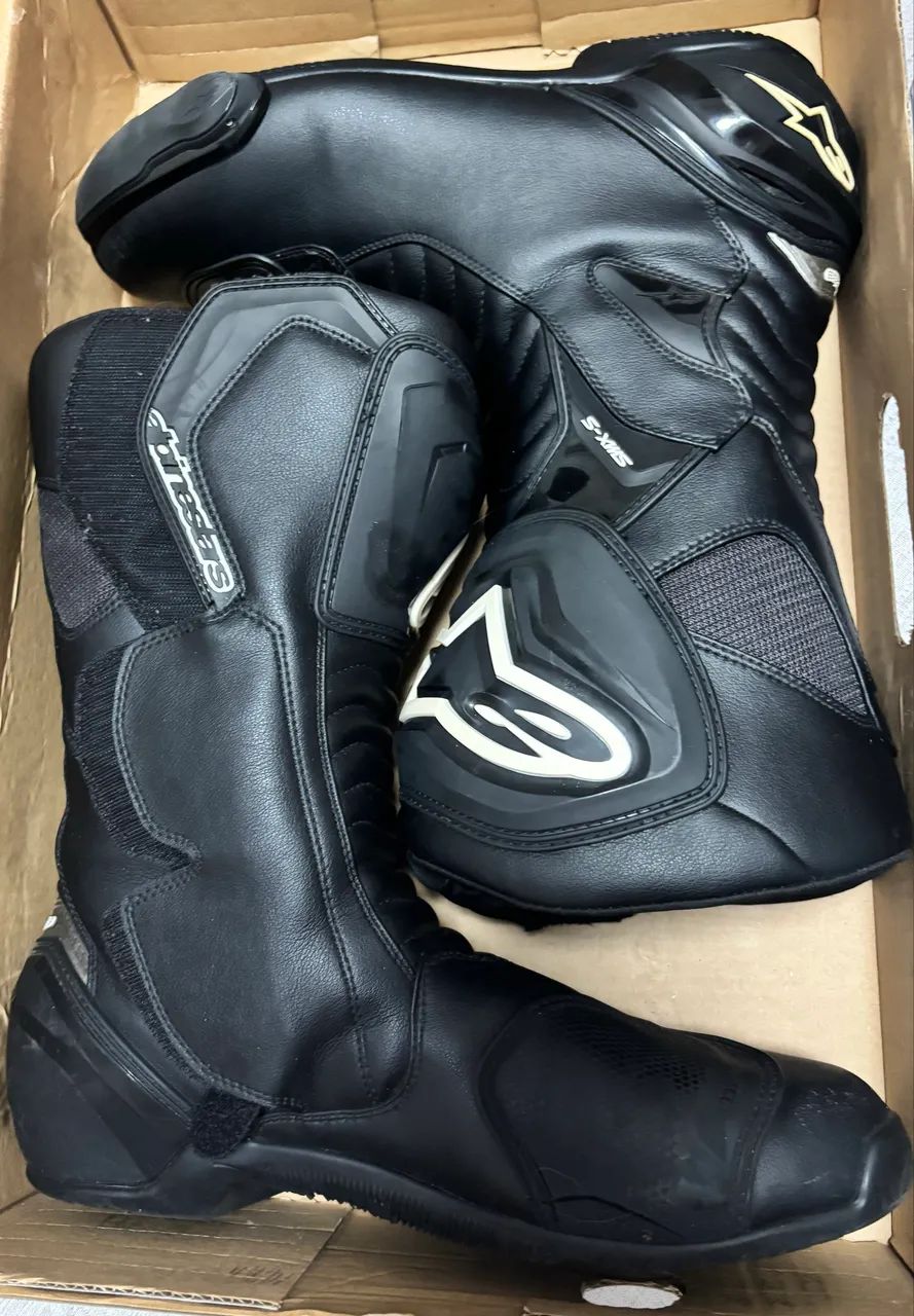 Alpinestars SMX-S eu43 jp27,5 使用一回のみ Bota Alpinestars SMX-S Original - Preta - Com Caixa - Calçados