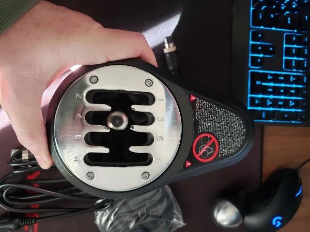 Câmbio Thrustmaster TH8A Add-On Shifter - Completo (Estado de Zero) - Foto 4