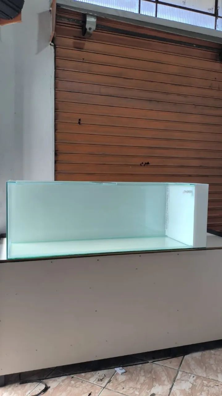 Aquário 375 litros com sump lateral 