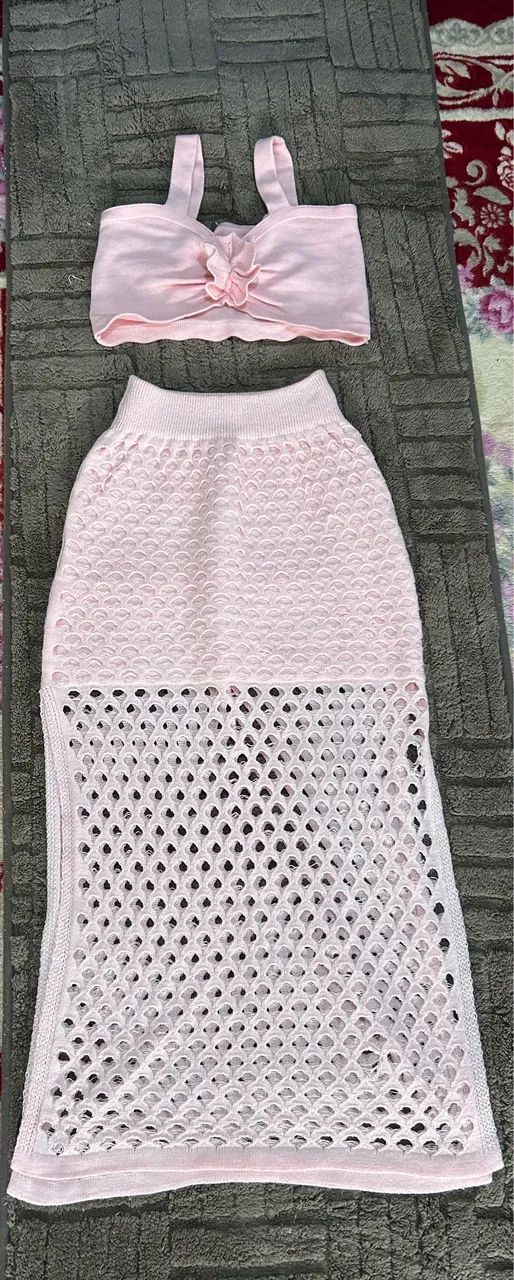 Conjunto tricô 