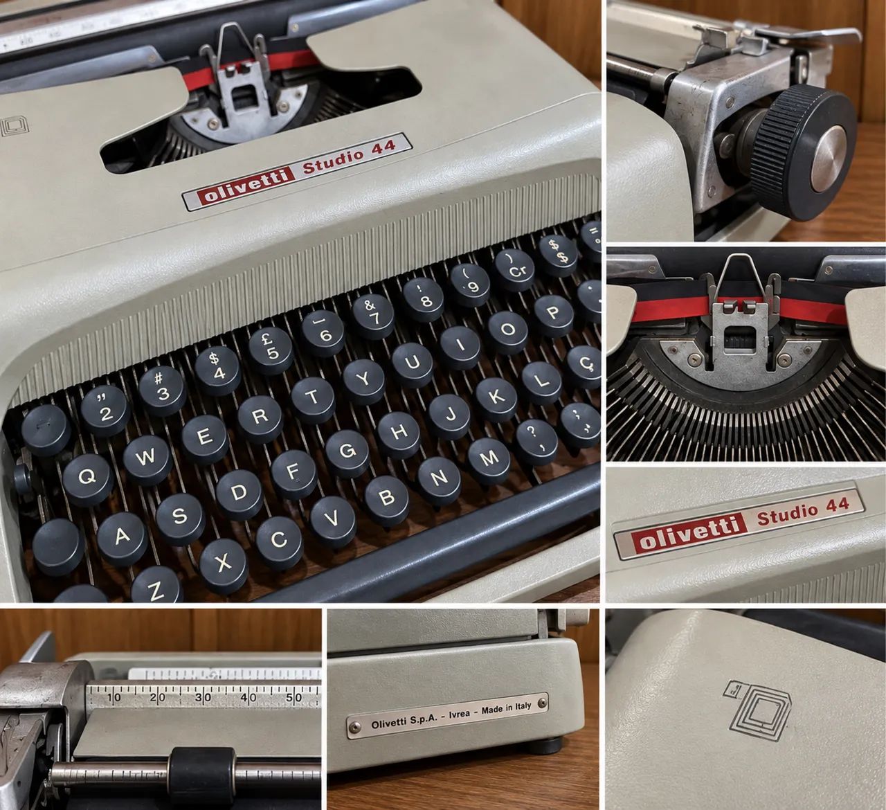Máquina de escrever Olivetti Studio 44