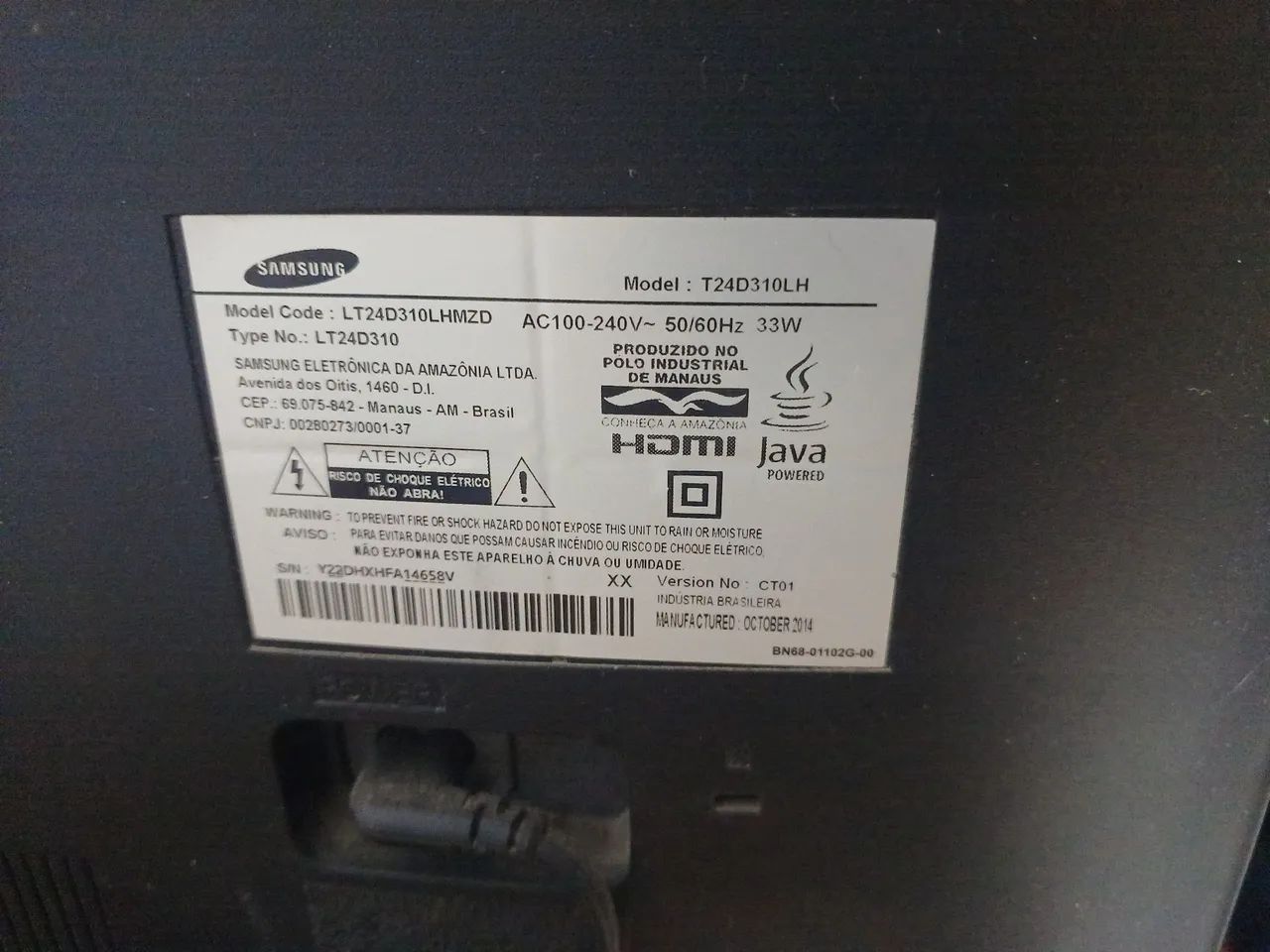 Tv e Monitor Samsung 24 polegadas  - Foto 3