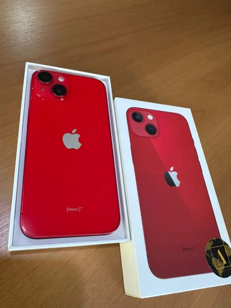 iphone 13 vermelho 128 gb - semi novo