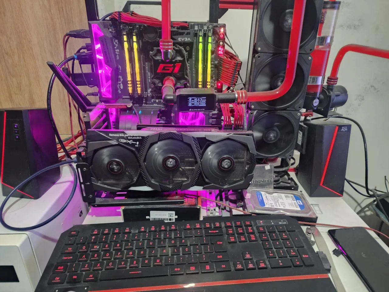 Rtx 2080 msi gaming x trio  leia antes de comprar ,1580 pessoalmente  - Foto 3