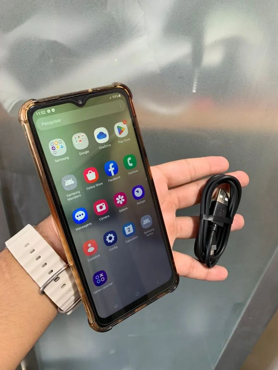 Galaxy A12 Branco 64 GB - Foto 4