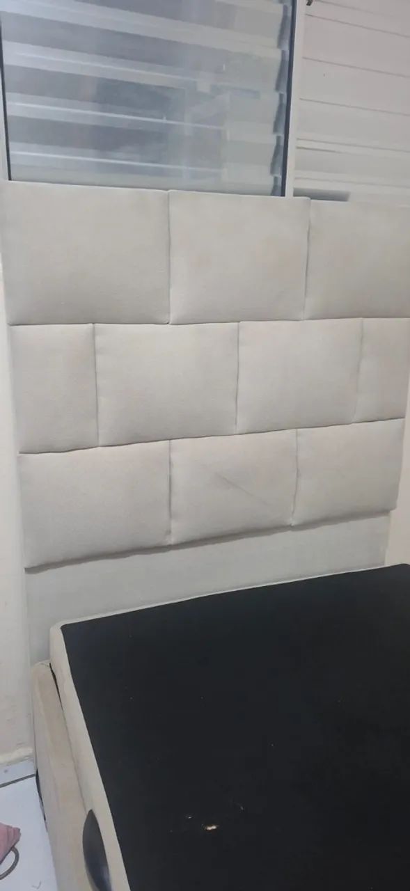 Cama box solteiro baú