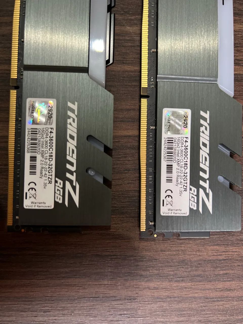 Memória G.Skill Trident Z DDR4 3600MHz kit de 32GB (2x16GB) - Foto 4