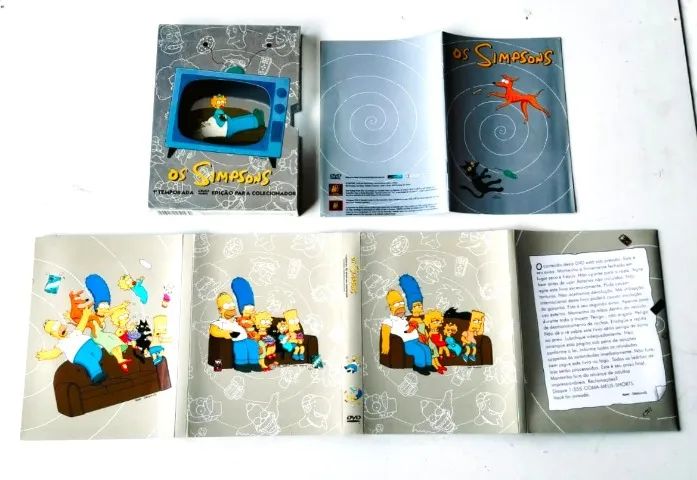 Box Dvd Os Simpsons 1ª Temporada Completa - Edição para