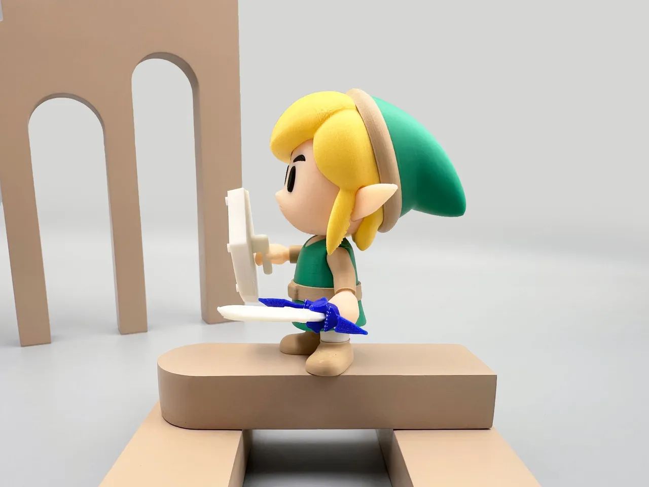 Action Figure link - the legend of zelda  - Foto 3