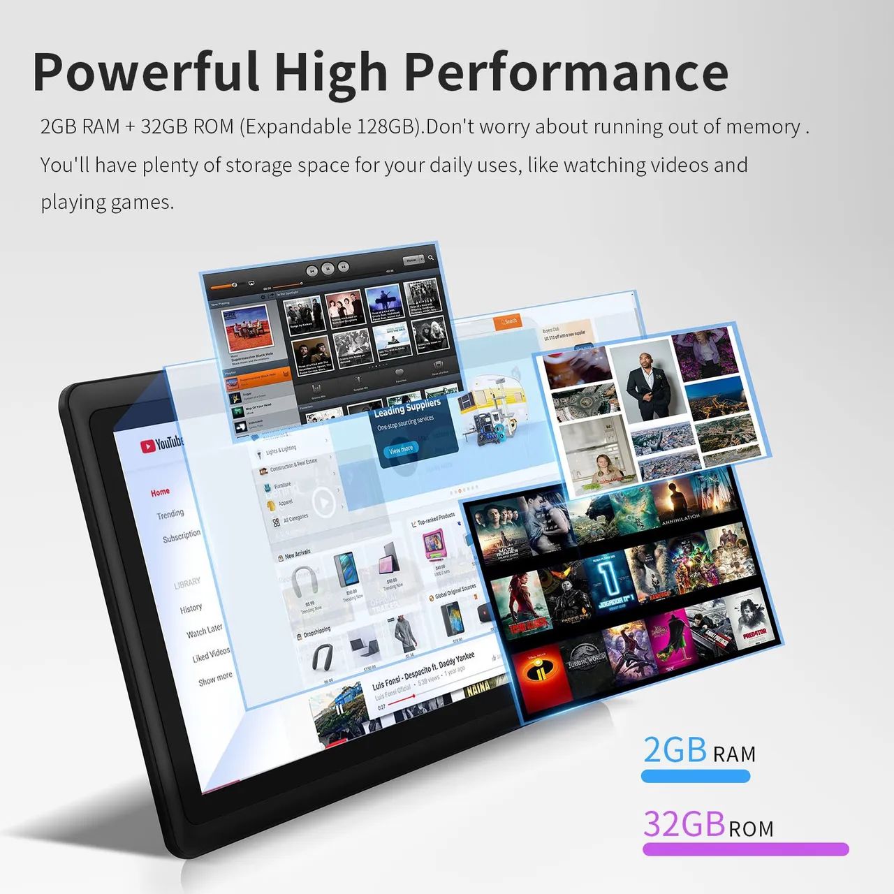 Tablet Android 13 Tela 7Pol 4GB 32GB - Foto 4