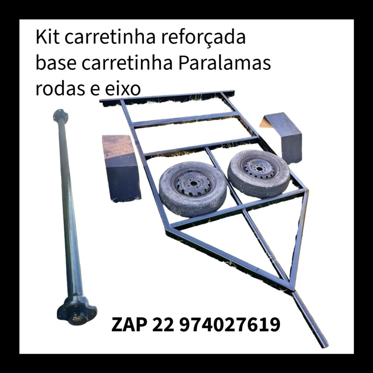 Chassi carretinha. Prancha ou fazendinha 