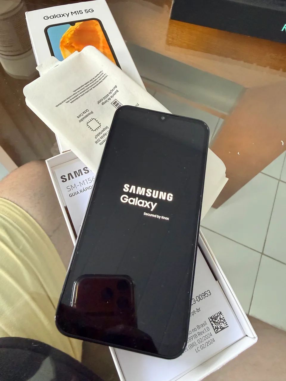 Galaxy M15 5G - ZERO, NA CAIXA, NUNCA USADO! (FOTO REAL) - Foto 5
