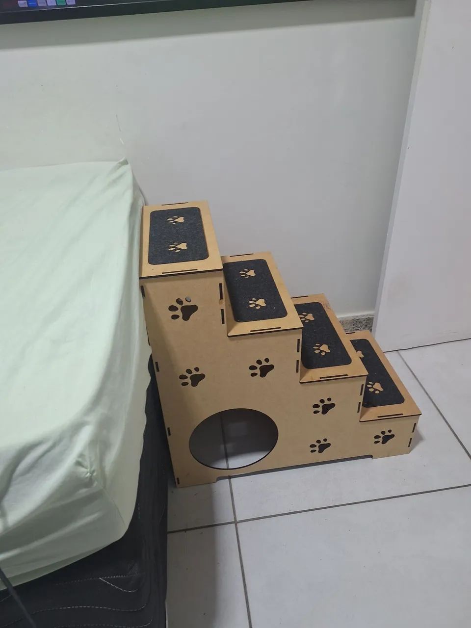 Escadinha pet montada