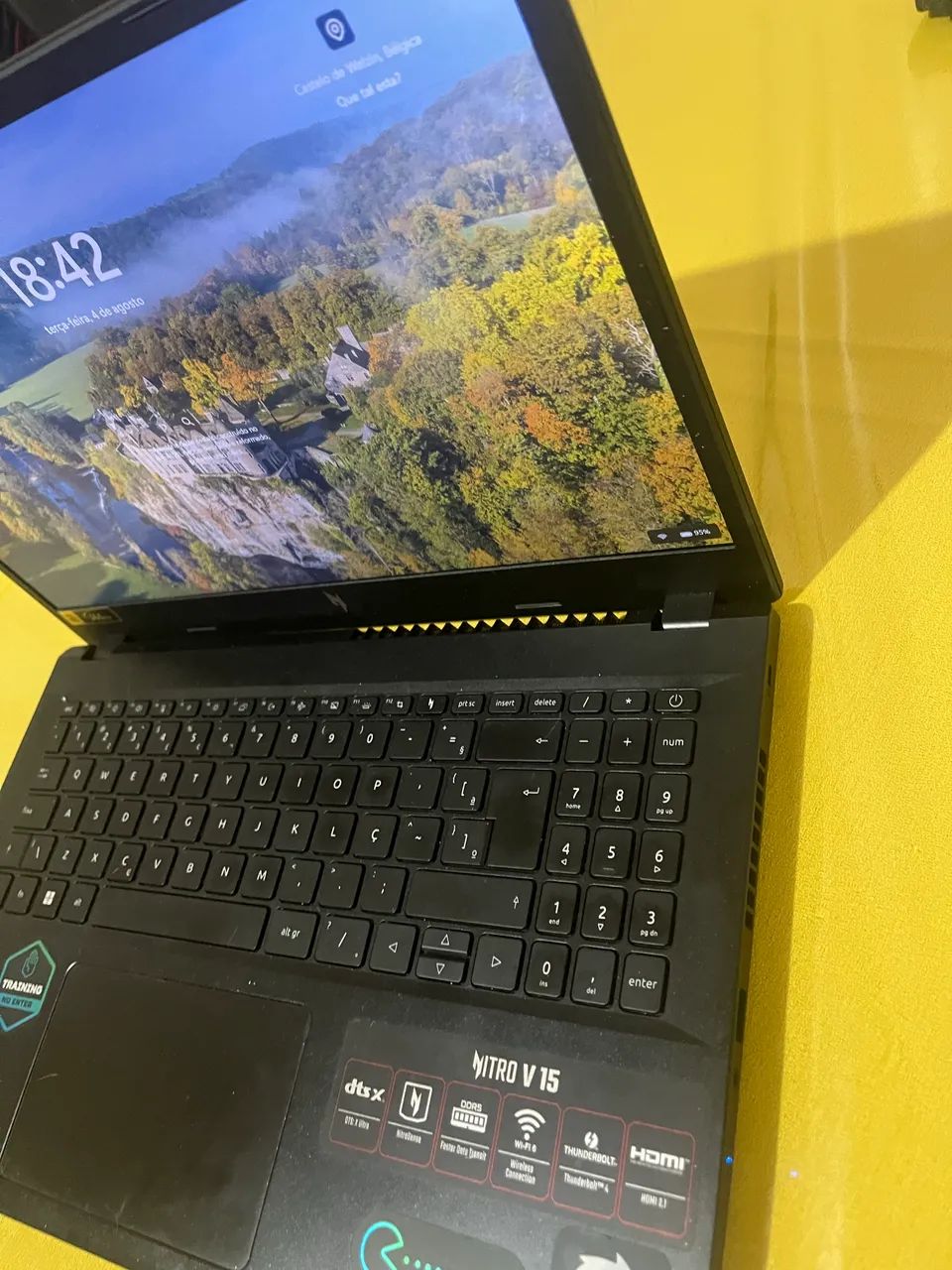 NOTEBOOK GAMER ACE NITRO V15 vendo ou troco  - Foto 4