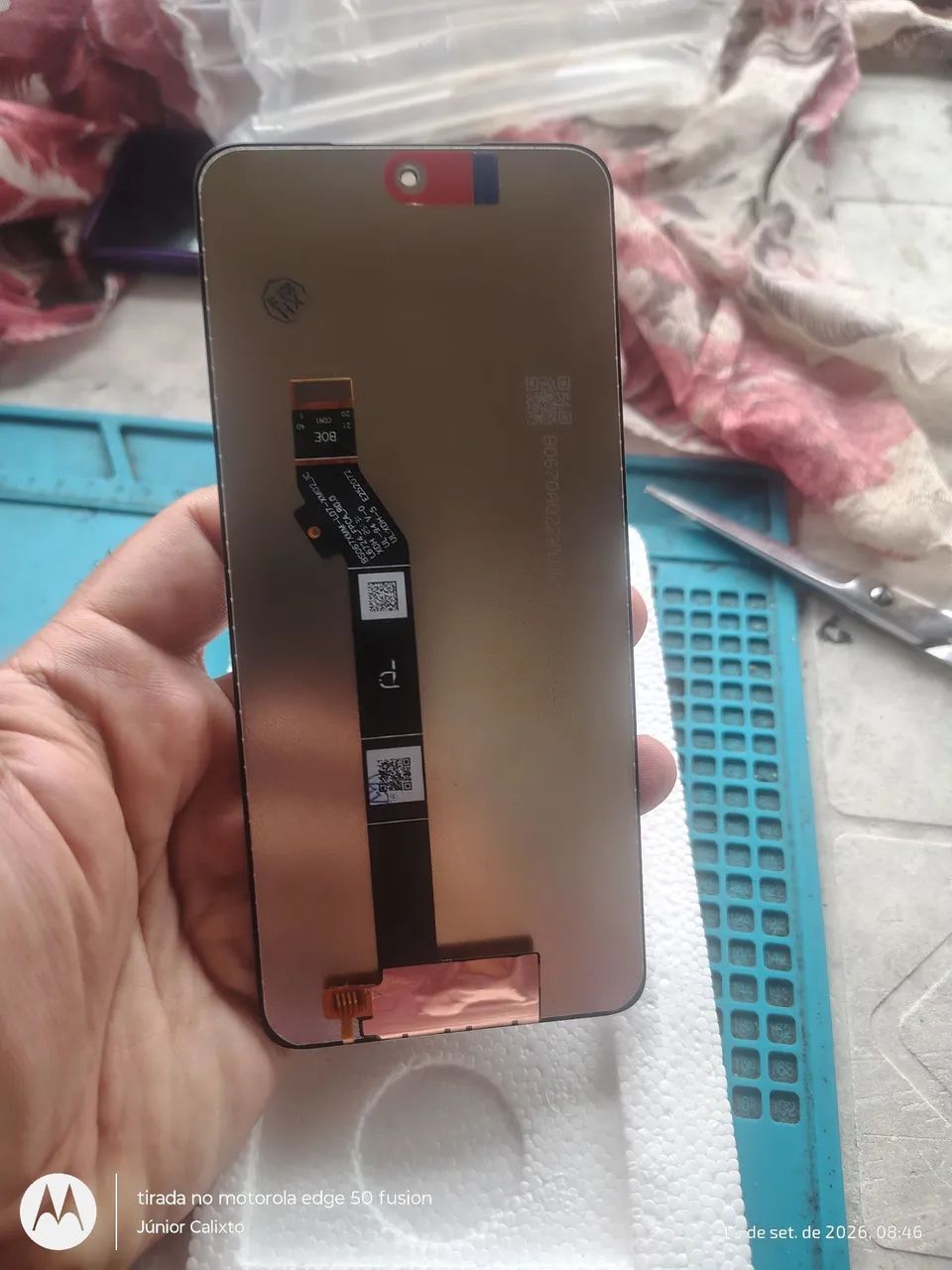 Tela nova moto G56(leia até o final)