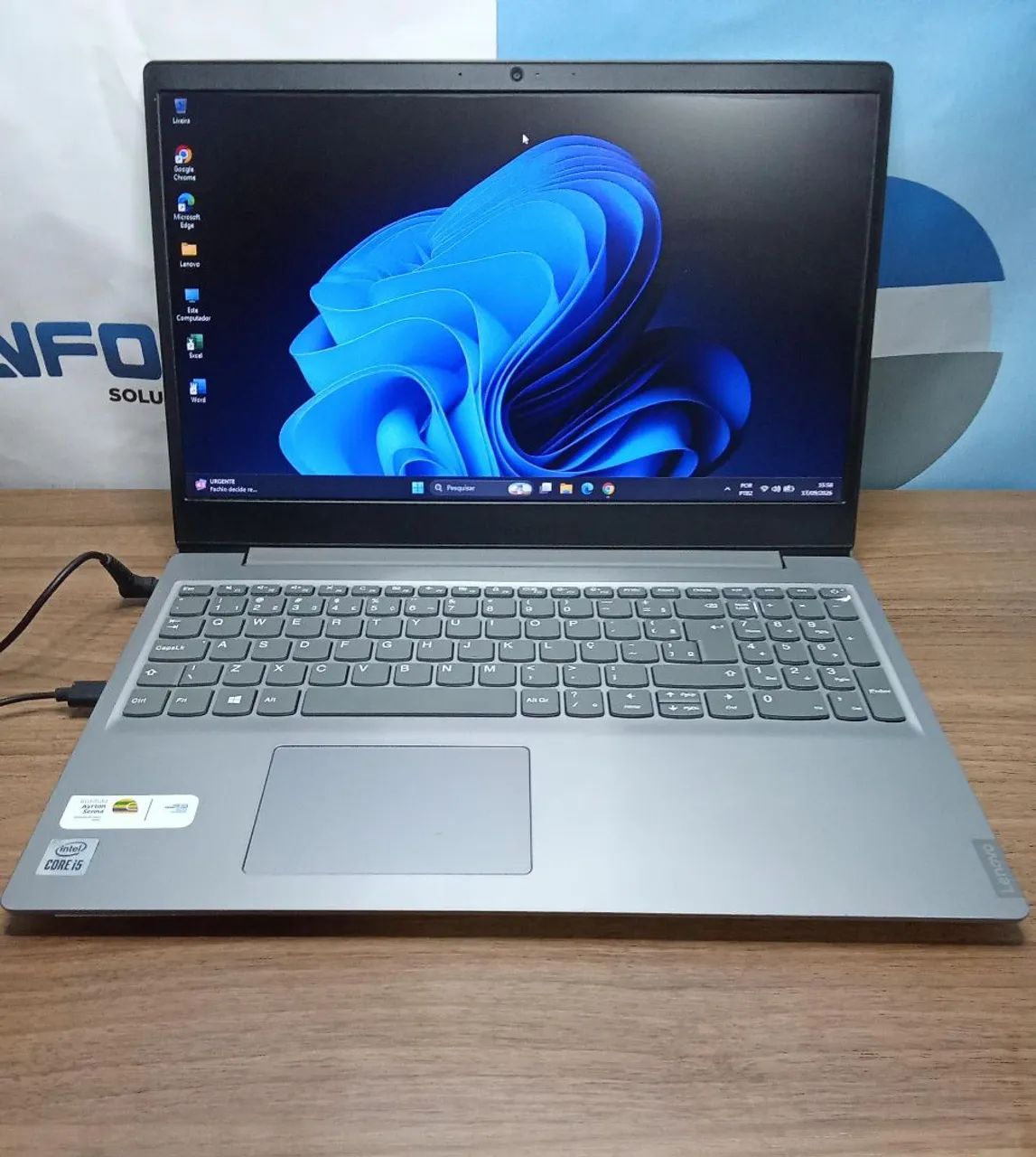 Notebook Lenovo i5 10th 8GB SSD 256GB