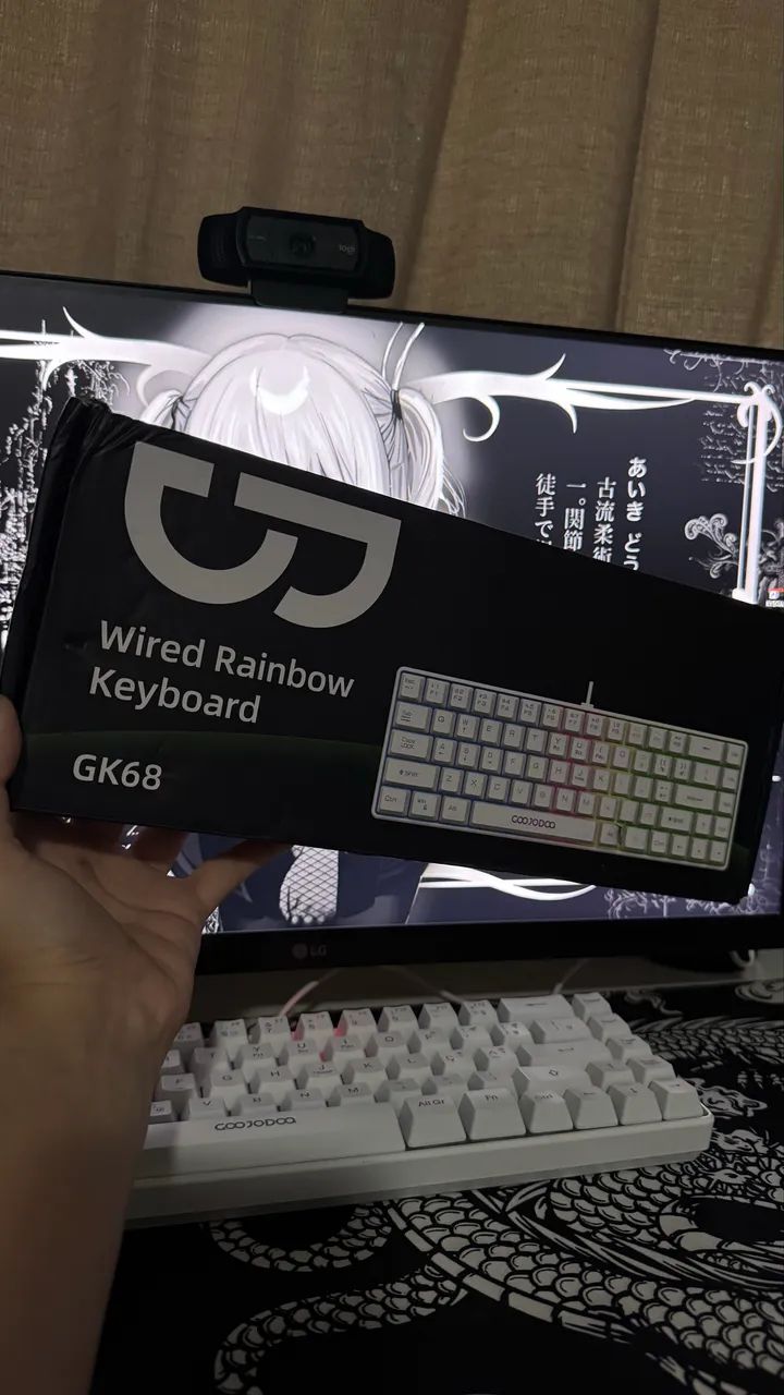 GK68 White Gamer - Foto 3