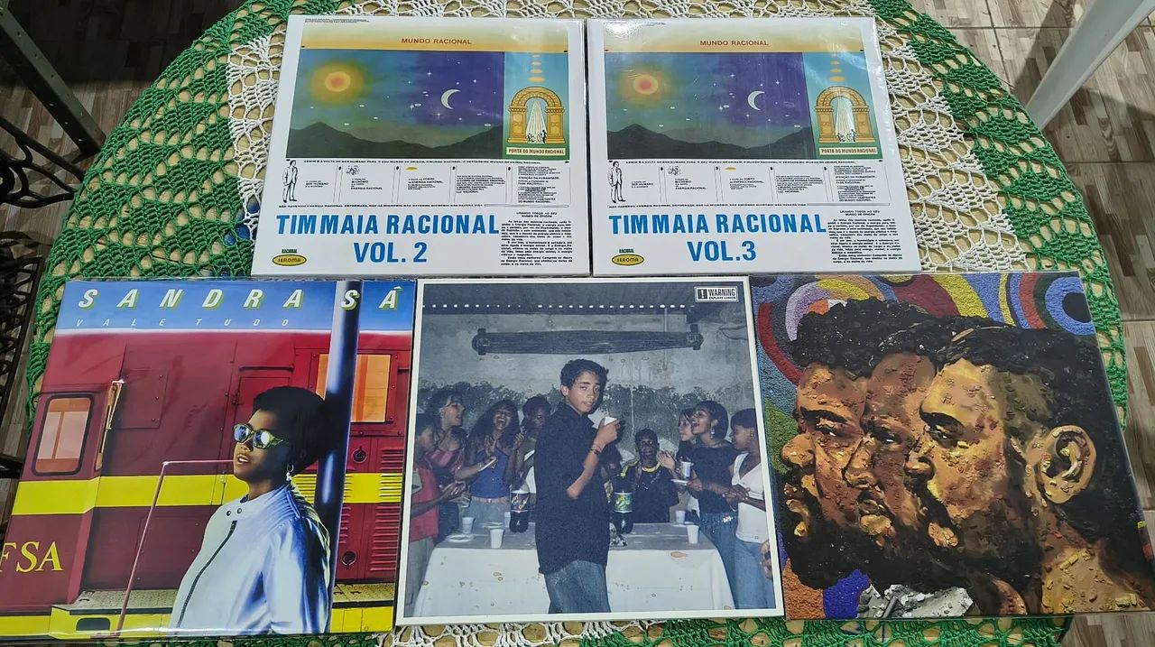 5 LPs discos de vinil 