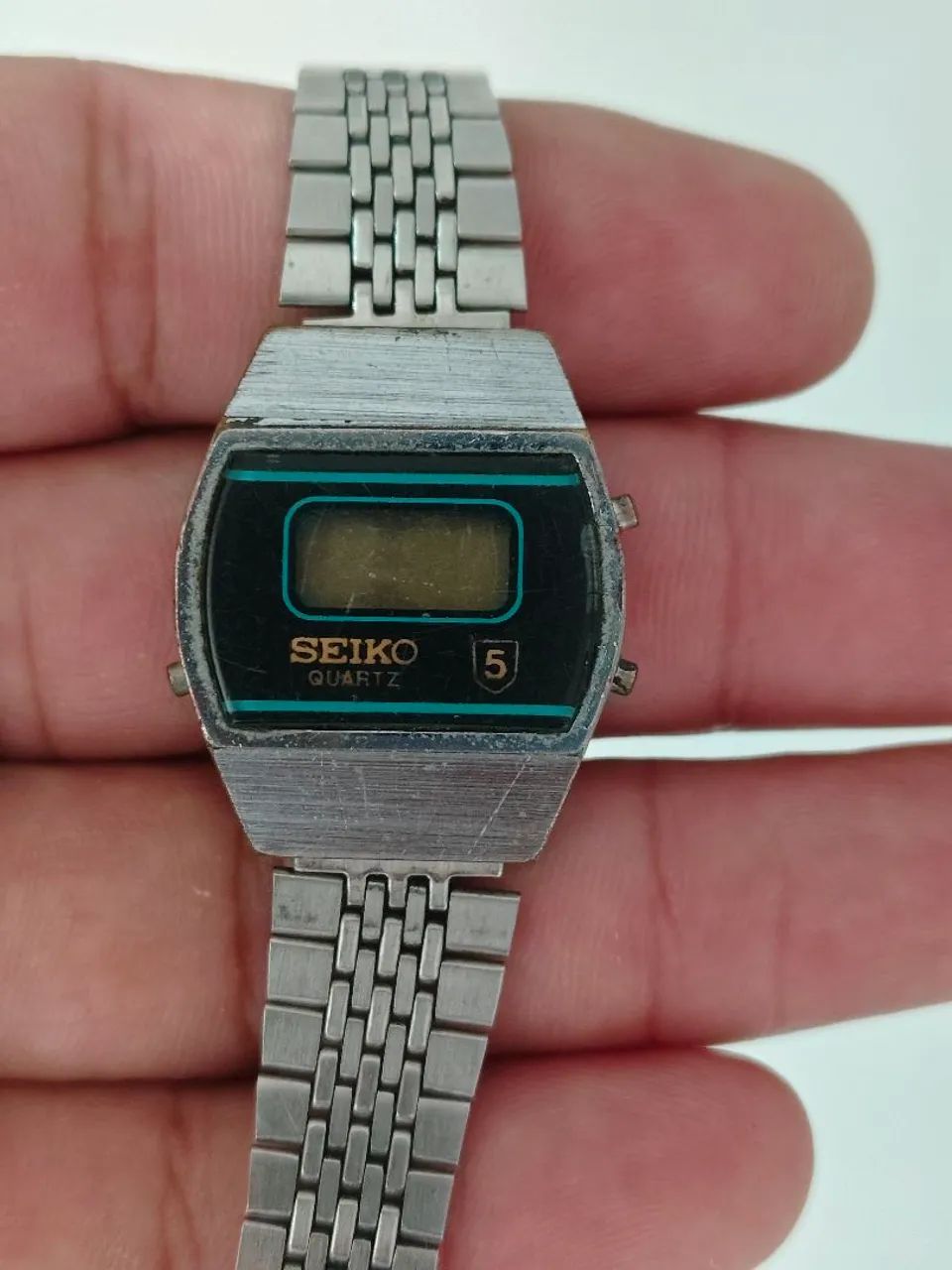 Relógio Seiko 5 digital ( parado)