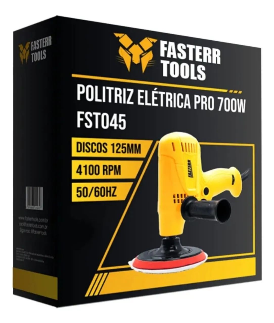 Politriz Lixadeira 700w - 5 Polegadas Fasterr - Foto 3