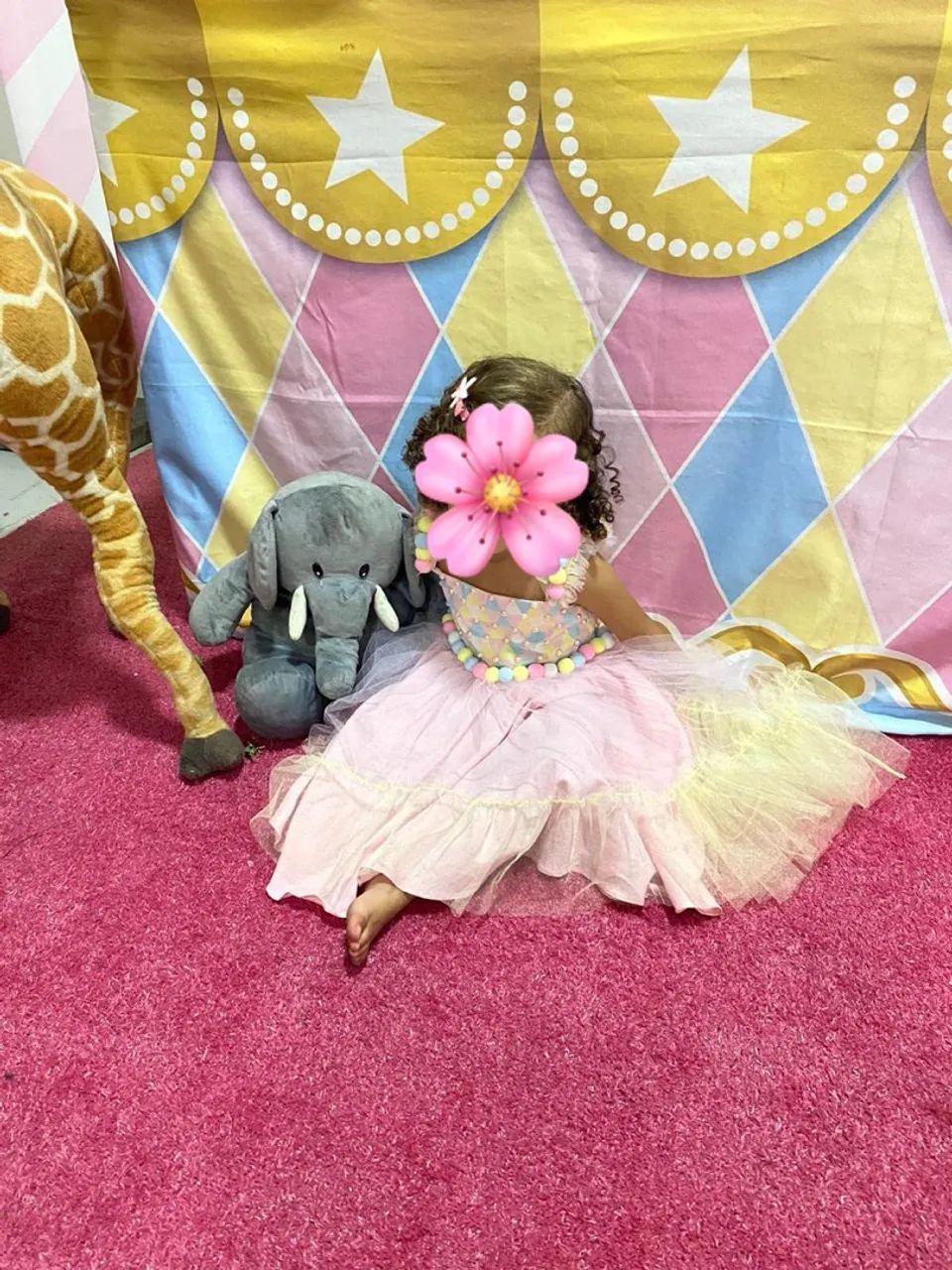 Vestido tema circo  