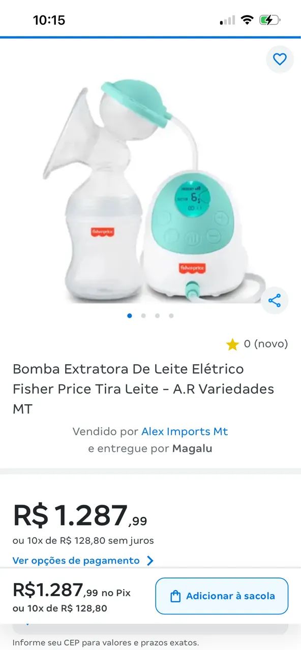 Vende se bombinha de tirar leite nova  - Foto 3
