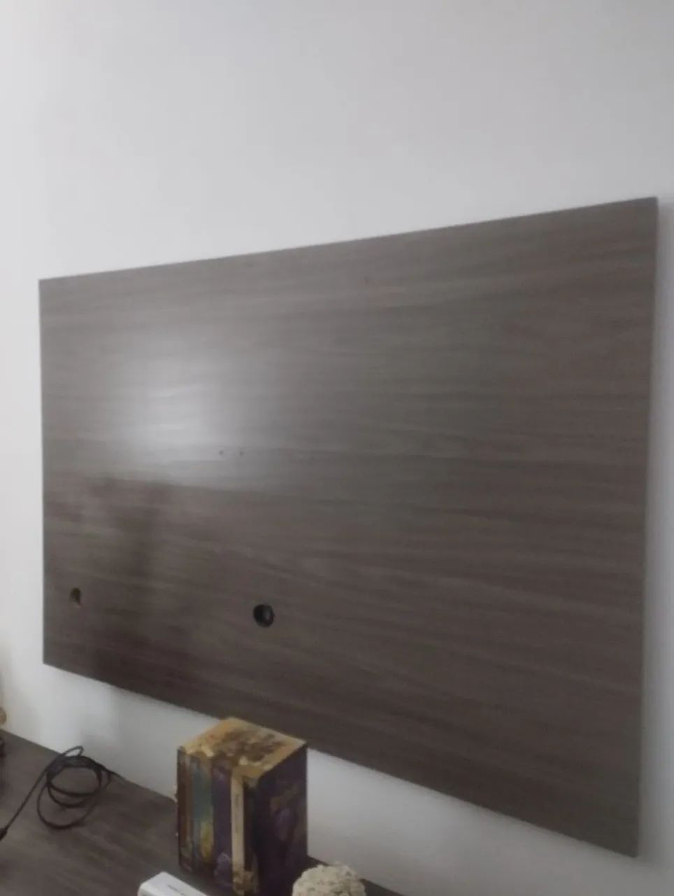 Painel para tv em mdf, produto usado - Foto 2