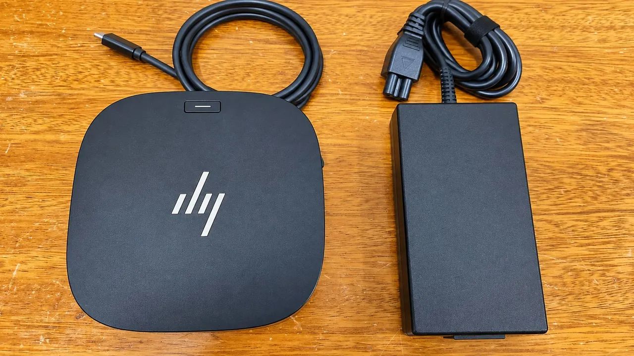 Dock Station HP USB-C G5 Original + Fonte HP 120W | Completa