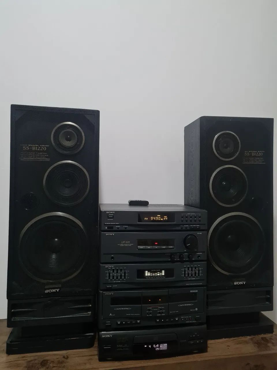 Som Sony lbt A20+Bluetooth+USB Externo(Clássico dos anos 90) - Foto 3