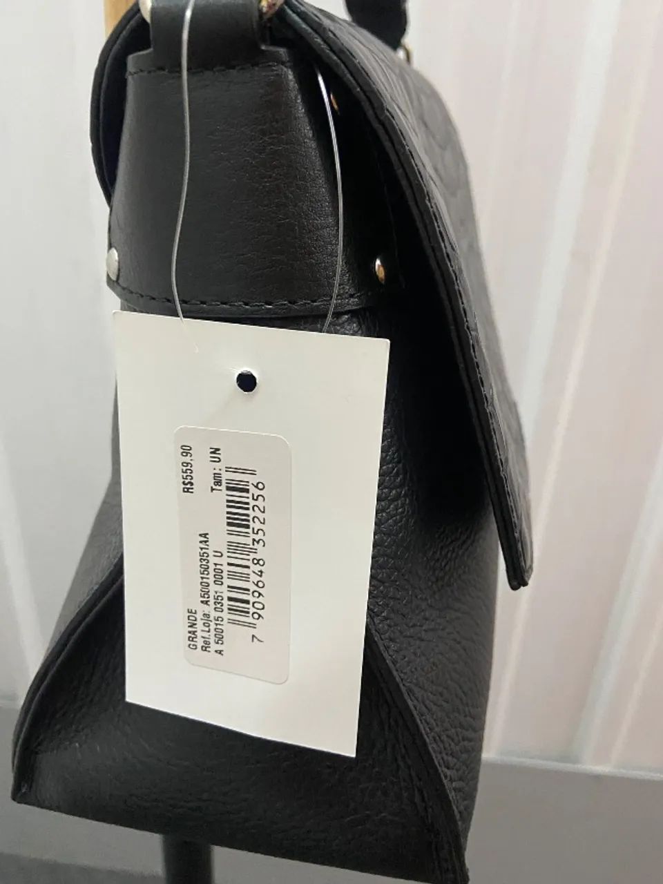 LINDA BOLSA EM COURO DA AREZZO NOVA COM ETIQUETA  - Foto 4