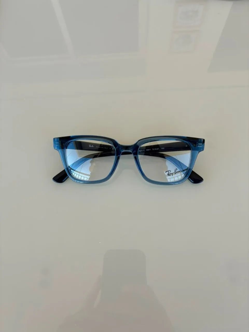 Óculos Ray-Ban Azul Novo - Foto 2