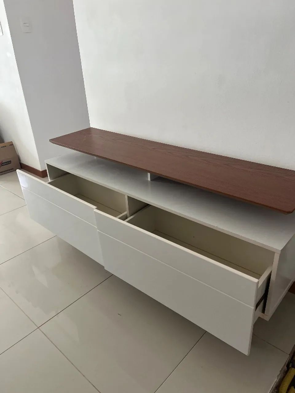 RACK DUAS GAVETAS LAR SHOPPING HACK   - Foto 2