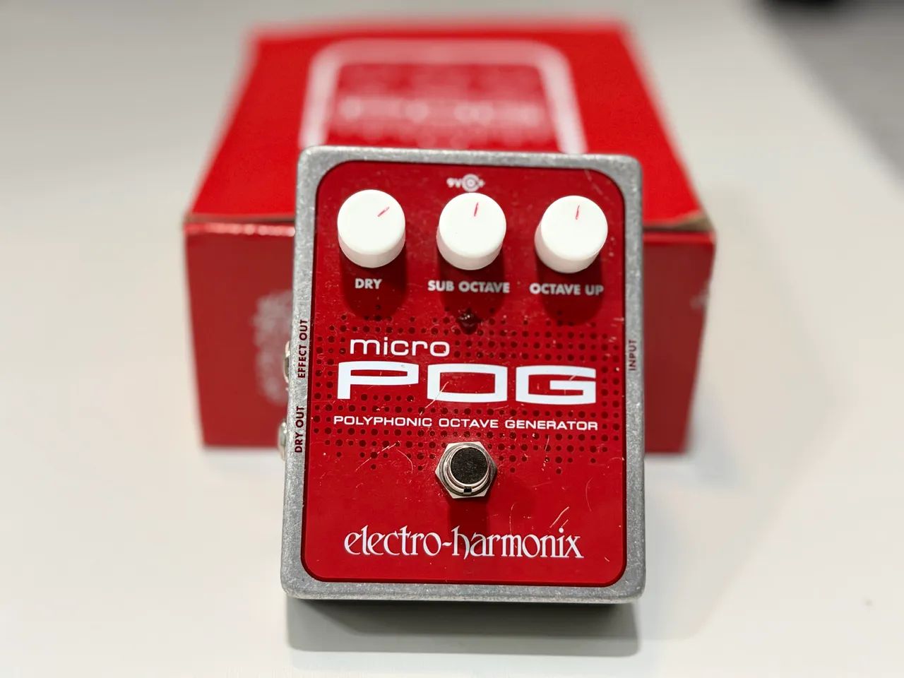 Pedal Micro POG oitavador Polifonico Eletro Harmonix