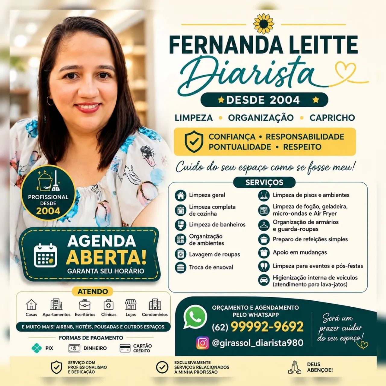 Sou DIARISTA em Goiânia Go.  - Foto 2