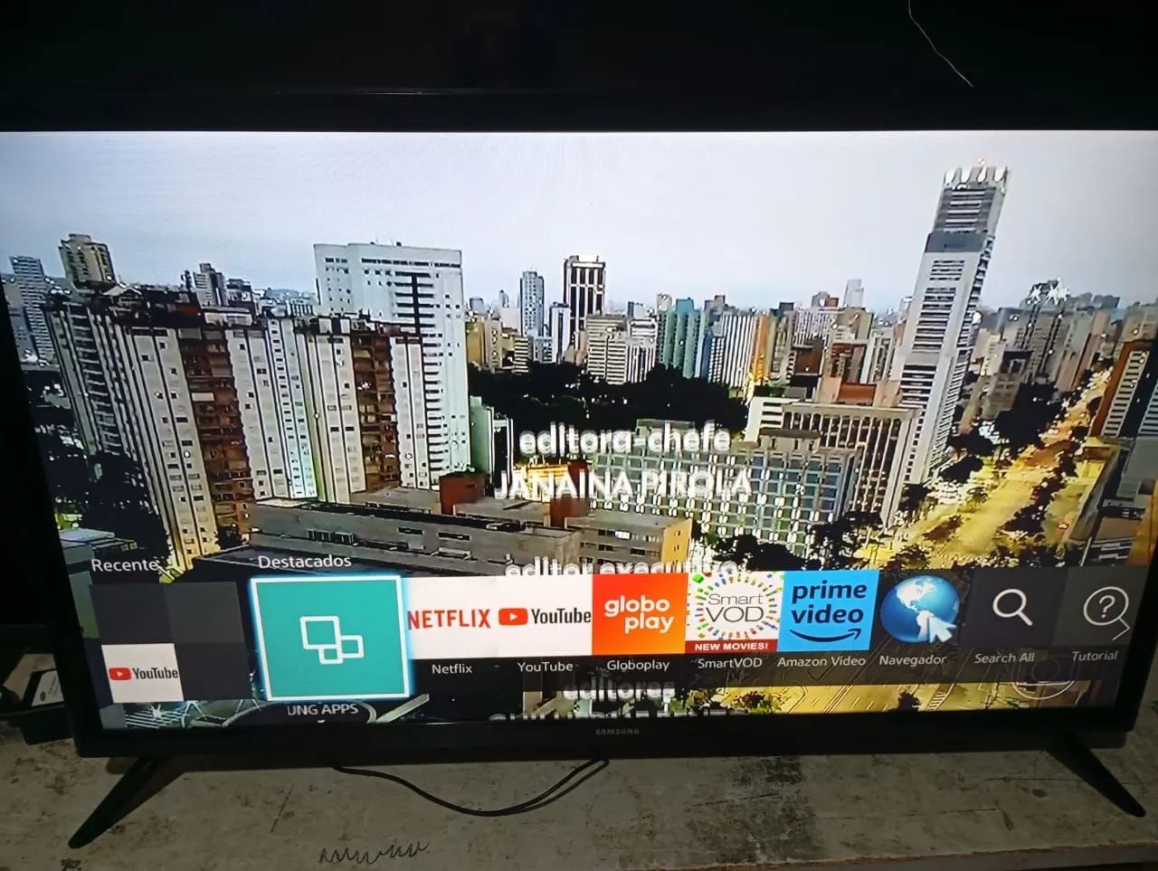 TV Samsung 43 polegadas Smart barato  - Foto 3