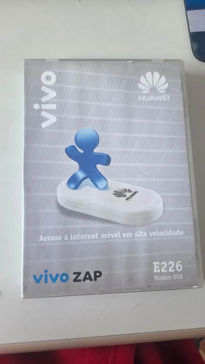 Modem USB Vivo Huawei E226 Original - Completo na Caixa