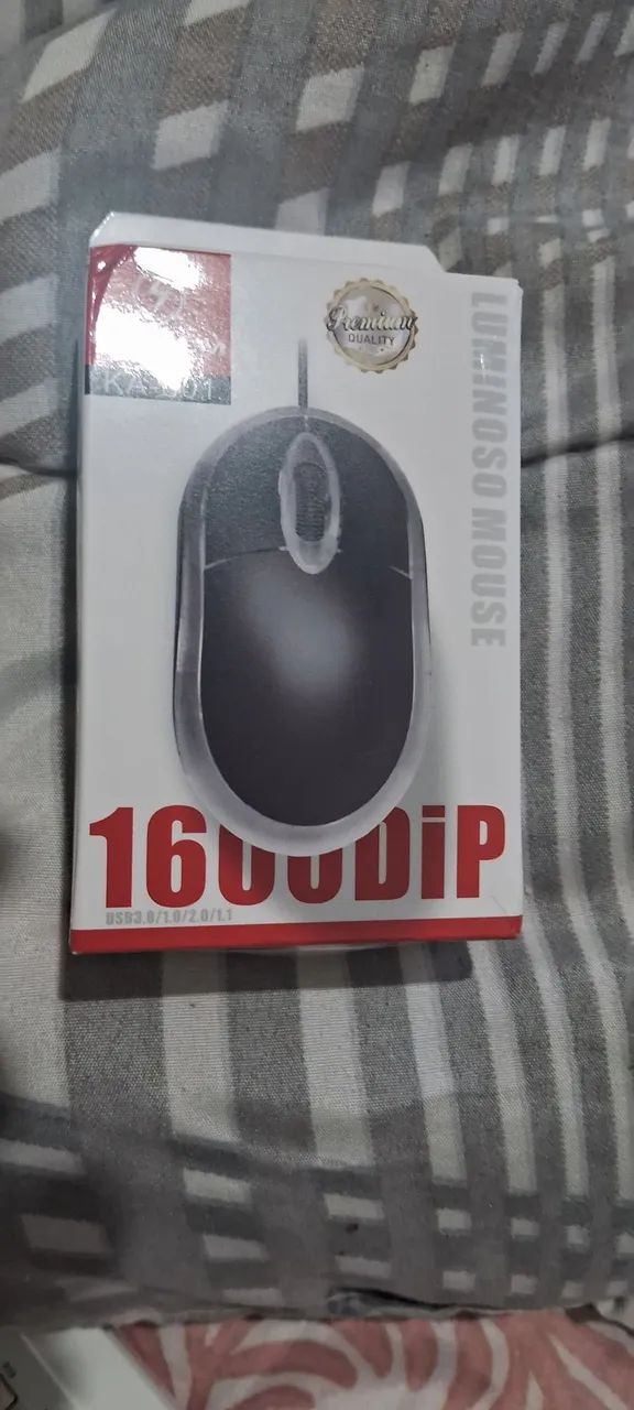 Mouse com fio de led  - Foto 2