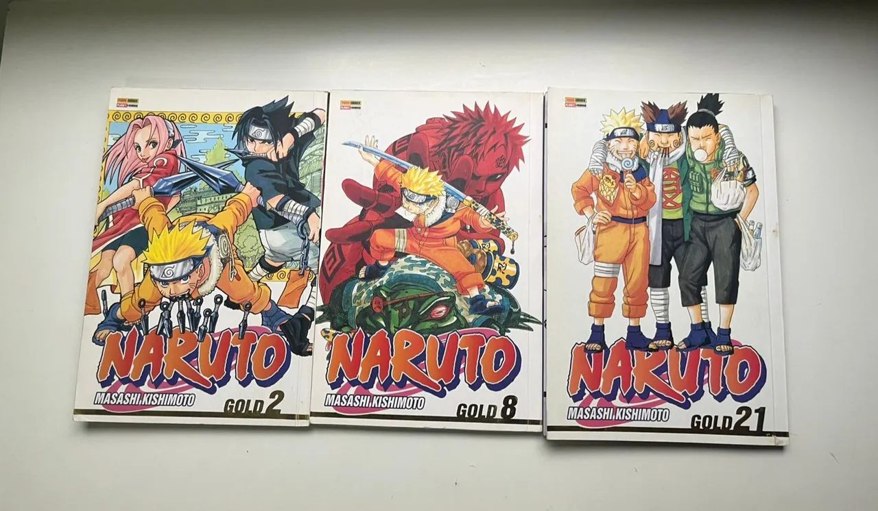 Mangás Naruto gold 2,8,21