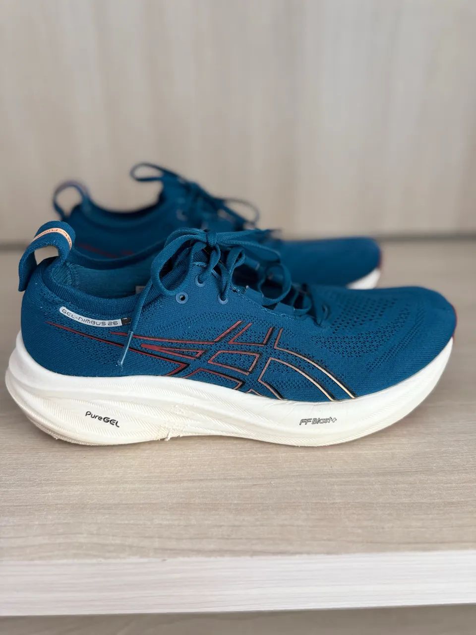 ブルー34 tênis ASICS GEL-Nimbus 26 - Calçados Esportivos - Setor Bueno