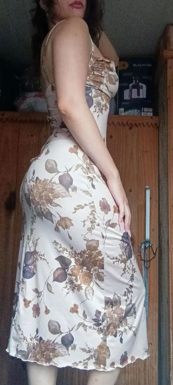 Vestido florido Midi - Foto 2