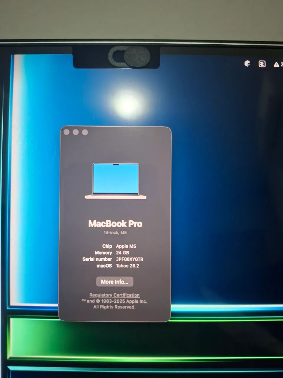 Macbook Pro m5 24GB Ram e 1TB ssd. - Foto 2