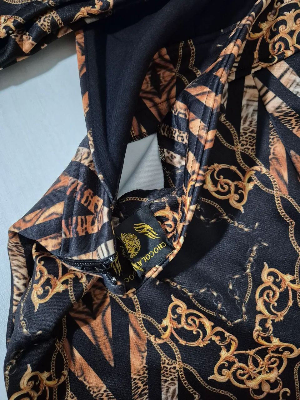 Vestido estampado marca Chocolate Doce tamanho P - Foto 4